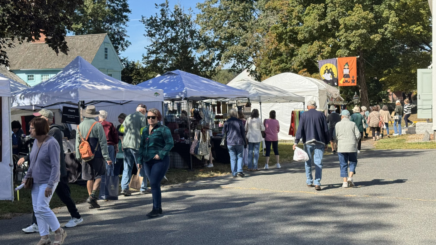 Old Deerfield's Craft Fair. 